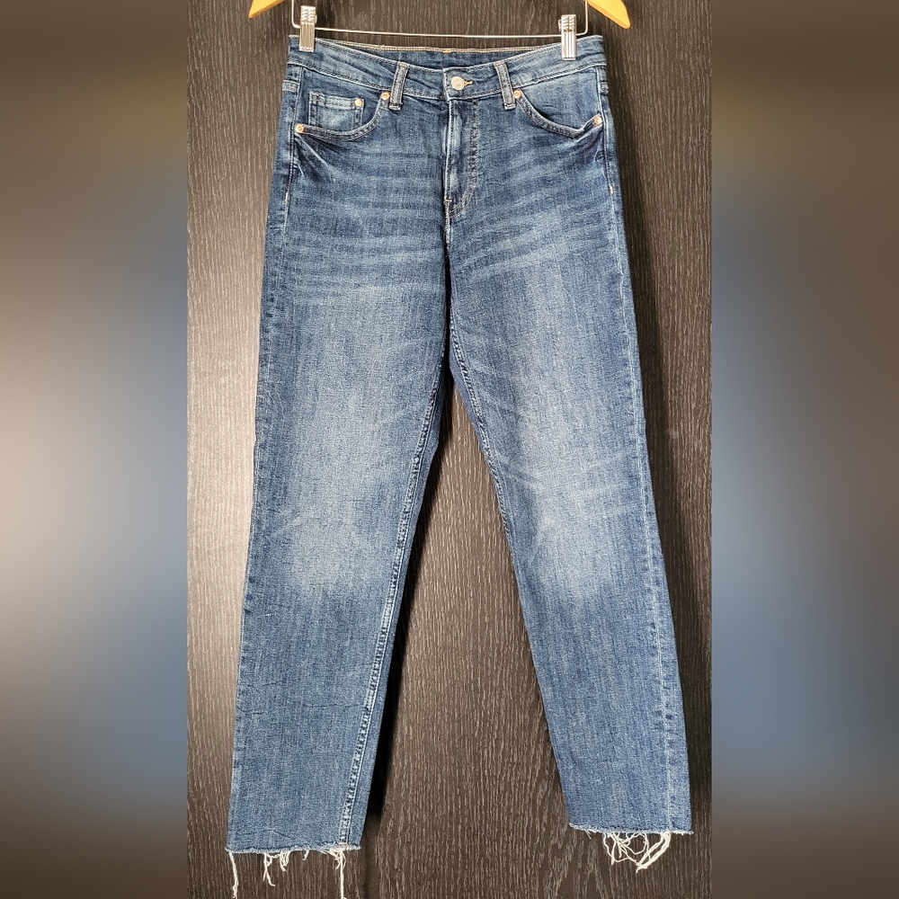 H&M Women's Skinny Jeans - Dark Blue